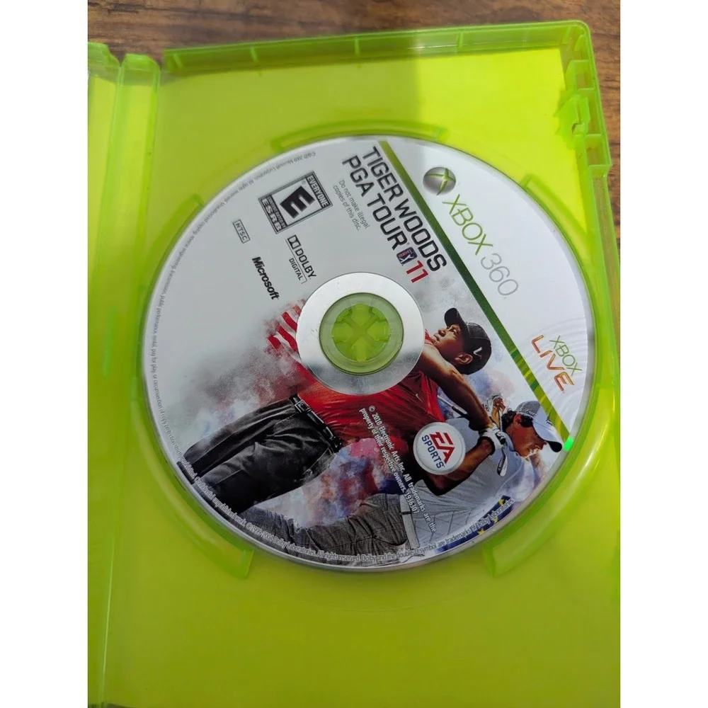 TIGER WOODS PGA TOUR‎ 11 (XBOX 360) CIB Complete